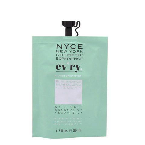 Nyce Ev'ry 4 Vector System Pure Balance Normalizing Shampoo 50ml - shampoo per cute grassa