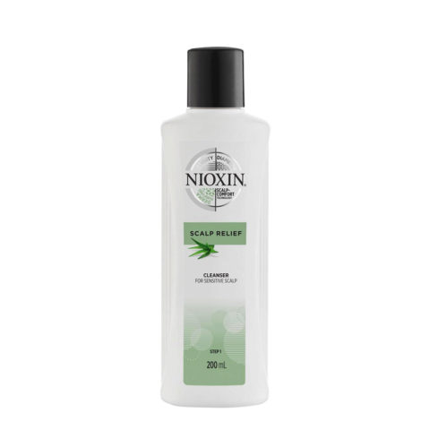 Nioxin Scalp Relief Shampoo 200ml- Shampoo per cuoio capelluto secco e pruriginoso