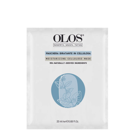 Olos Mondo Idratante Maschera  in Cellulosa 20ml - mono trattamento idratante