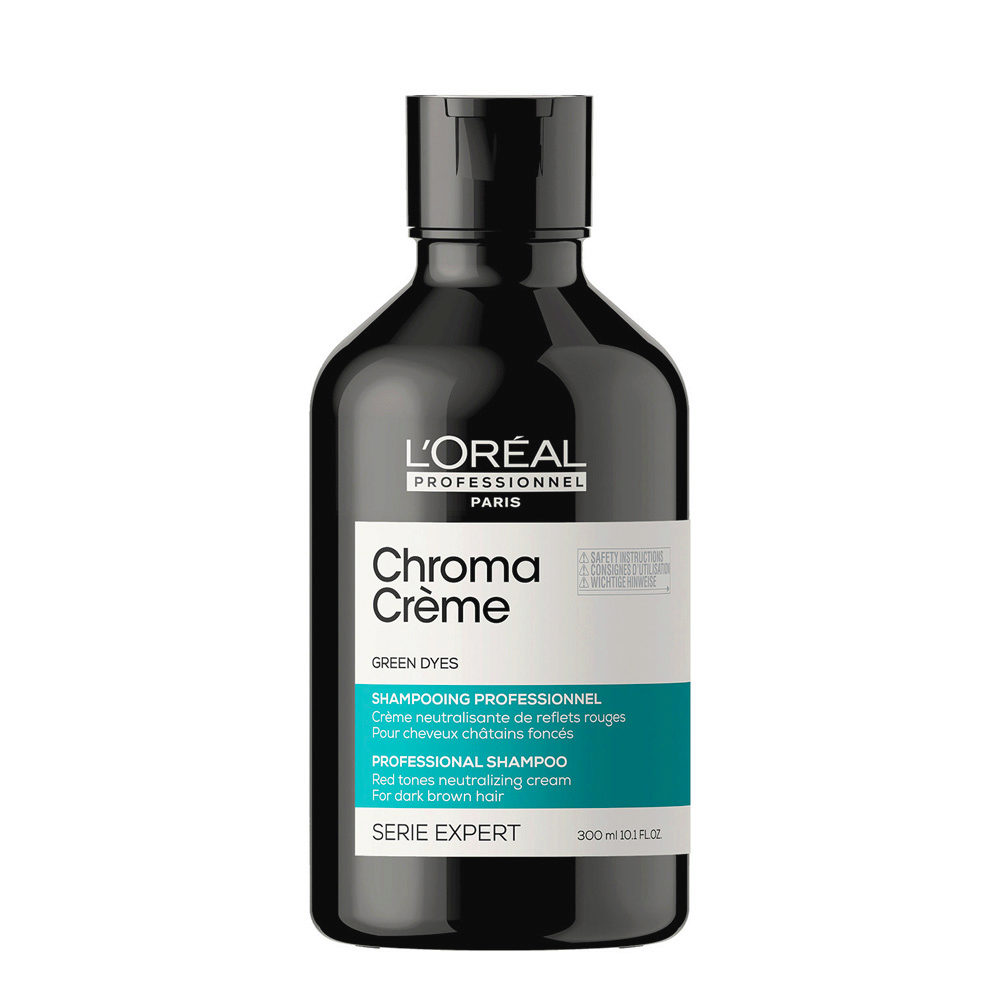 L'Oréal Professionnel Chroma Creme Matte Shampoo 300ml - shampoo matte per capelli da castano scuro a nero