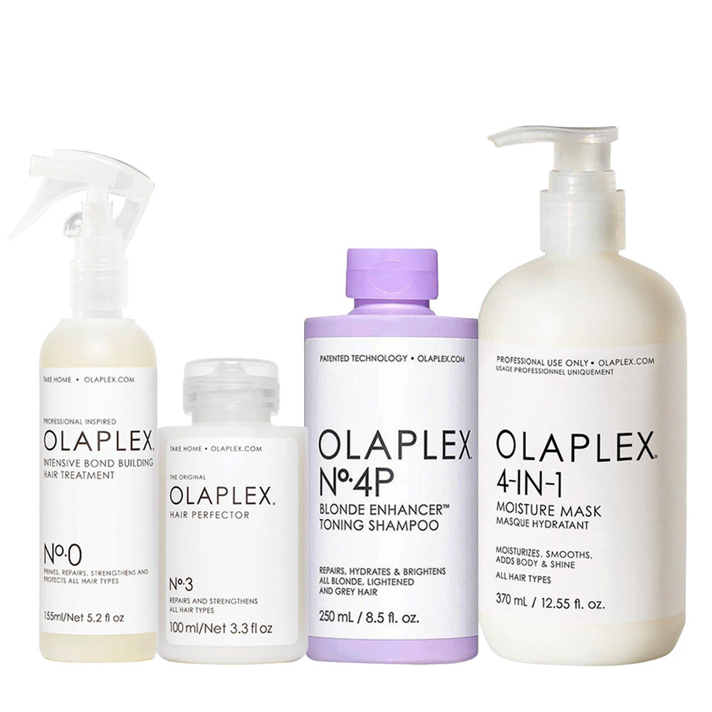 Olaplex Set Ricostruzione per Capelli Biondi e Danneggiati