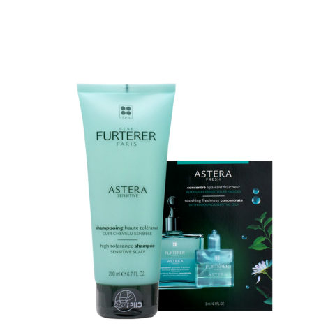 Rene Furterer Astera Sensitive Shampoo 200ml +  Astera Fresh Calmante 3ml in omaggio - cuoio capelluto sensibile