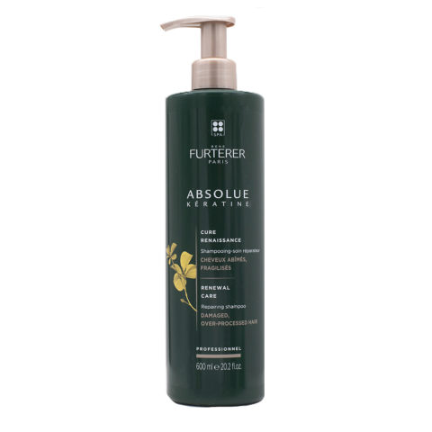 Rene Furterer Absolue Keratine Renewal Care Reparing Shampoo 600ml  - shampoo ristrutturante per capelli danneggiati