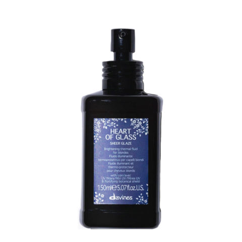 Heart Of Glass Sheer Glaze 150ml - fluido illuminante termoprotettore per capelli biondi
