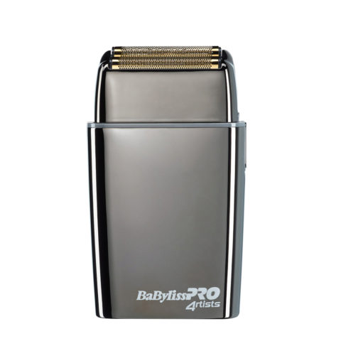 Babyliss Pro 4Artist Double Foil Metal Shaver GunSteel FOILFX02 - rasoio di finitura in metallo