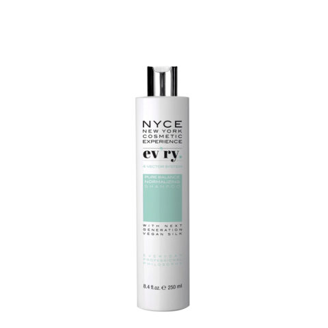 Nyce Ev'ry 4 Vector System Pure Balance Normalizing Shampoo 250ml - shampoo per cute grassa