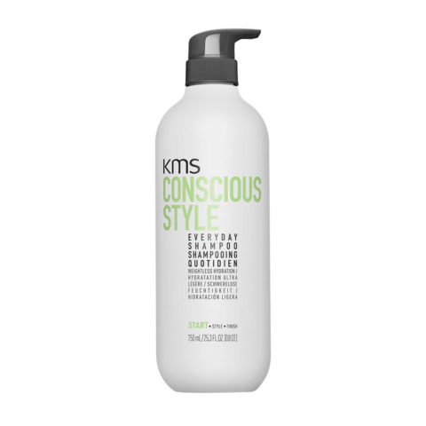 KMS Conscious Style Everyday Shampoo 750ml - shampoo per capelli normali o fini