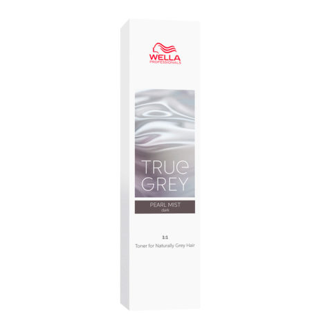 Wella True Grey Pearl Mist Dark 60ml - tonalizzante capelli grigio cendrè