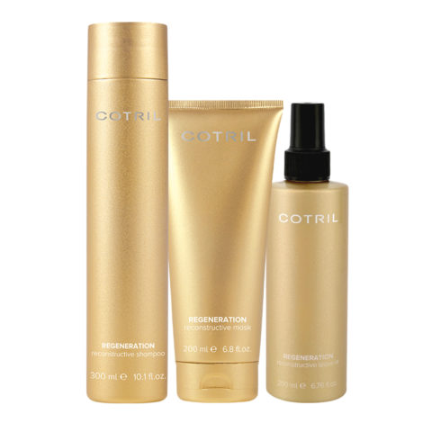 Cotril Set Completo Ristrutturante per Capelli Danneggiati