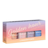 LondonTown Golden Hour Kit 4x7ml - cofanetto smalti mini size