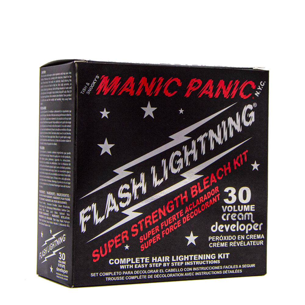 Manic Panic Flash Lightning Bleach Kit  30 volumi - kit decolorazione 30 volumi