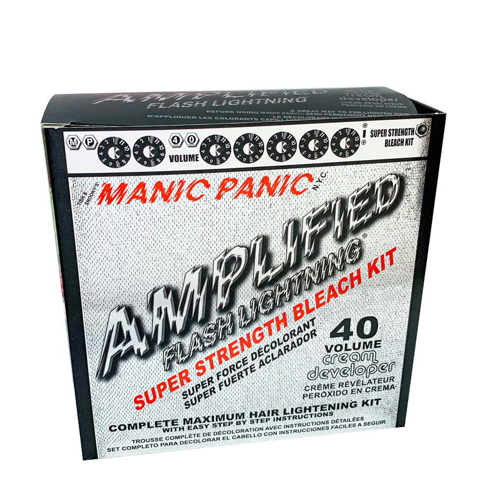 Manic Panic Flash Lightning Bleach Kit  40 volumi - kit decolorazione 40 volumi
