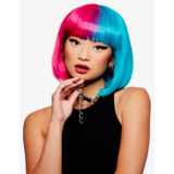 Manic Panic Blue Valentine Glam Doll Wig - parrucca fucsia azzurro