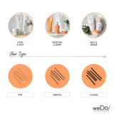 weDo Moisture & Shine  Kit  Shampoo 1000ml Conditioner 1000ml Mask 500ml