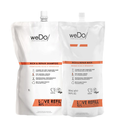 Rich & Repair Shampoo 1000ml Mask 500ml
