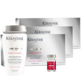 Kerastase Specifique Bain Prevention 250ml Cure Anti-Chute Intensive 10x6ml 3 Packs