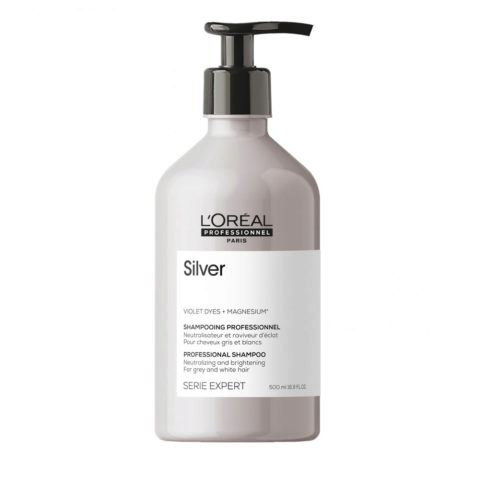 L'Oréal Professionnel Paris Serie Expert Silver Shampoo 500ml - shampoo antigiallo