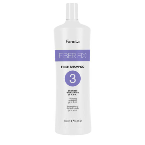 Fanola Fiber Fix Fiber Shampoo n°3 1000ml - shampoo finalizzatore ph4.3-4.7