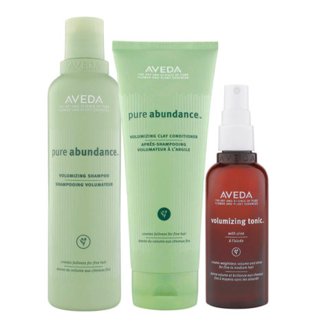 Pure Abundance Volumizing Shampoo 250ml Conditioner 200ml Tonic 100ml