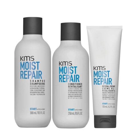 Moist Repair Shampoo 300ml Conditioner 250ml Revival Creme 125ml