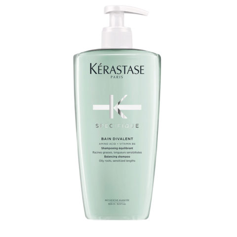 Kérastase Spécifique Bain Divalent 500ml - shampoo per cuoio capelluto grasso