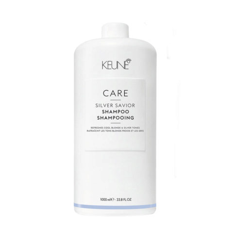 Keune Care line Silver Savior Shampoo 1000ml - shampoo antigiallo