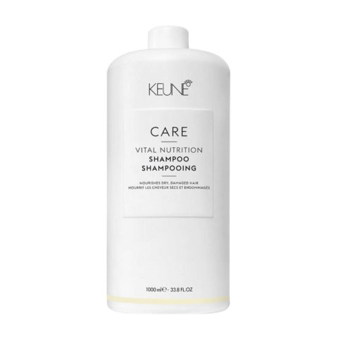 Care line Vital nutrition Shampoo 1000ml - shampoo idratante per capelli secchi