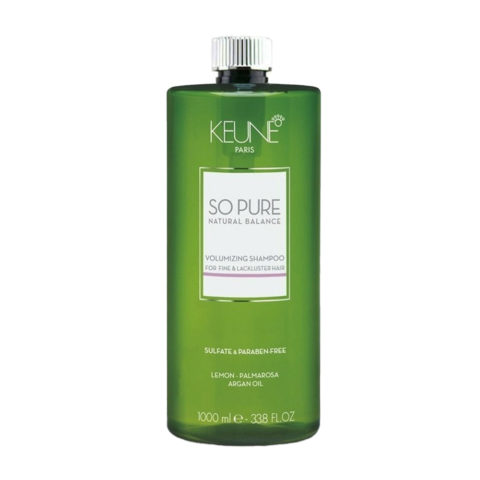 Keune So Pure Volumizing Shampoo 1000ml - shampoo volumizzante