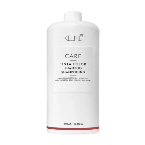 Care line Tinta color Shampoo 1000ml - Shampoo Protezione Capelli Colorati E Trattati