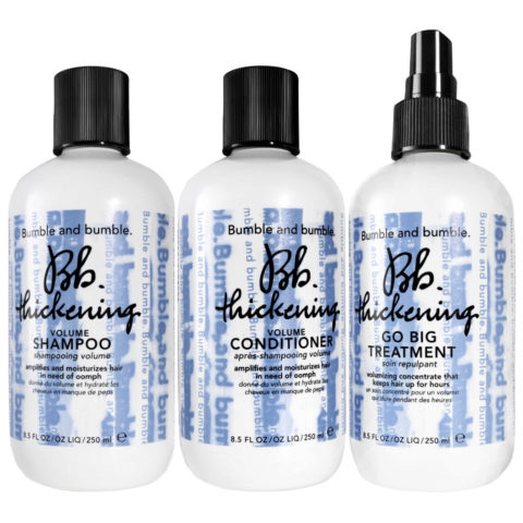 Bumble and bumble. Bb. Thickening Volume Shampoo 250ml Conditioner 250ml Treatment 250ml