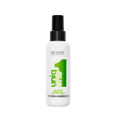 Uniq one All in One Hair treatment Spray Green Tea 150ml - spray 10 in 1 Tè verde