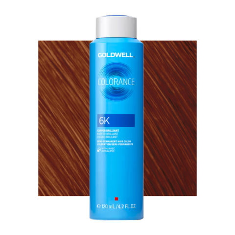 6K Rame brillante Goldwell Colorance Warm reds Can 120ml