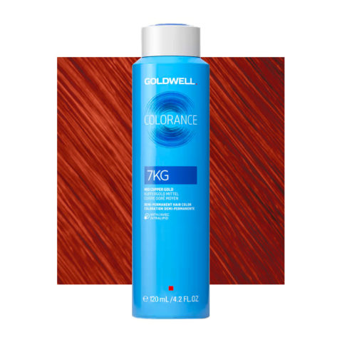 7KG Rame dorato medio Goldwell Colorance Warm reds can 120ml
