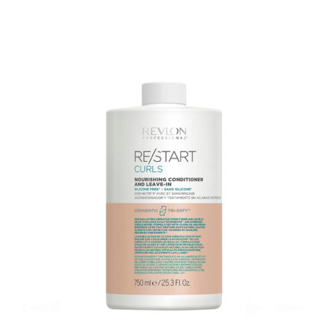 Restart Nourishing Conditioner Leave In 750ml - balsamo per capelli ricci
