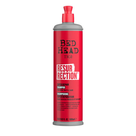 Tigi Bed Head Resurrection Super Repair Shampoo 600ml - shampoo per capelli danneggiati