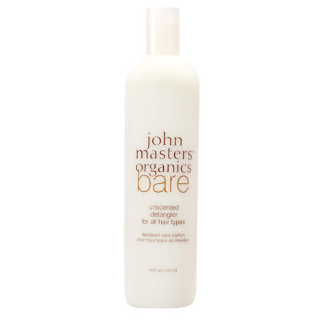 John Masters Organics Bare Unscented Detangler For All  Hair Types 473ml - balsamo senza profumo