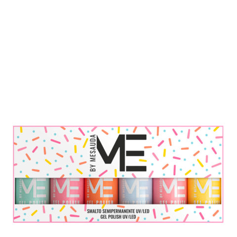 Mesauda ME Gel Polish Set Ice Lollies 4.5mlx6 - box con 6 smalti semipermanenti