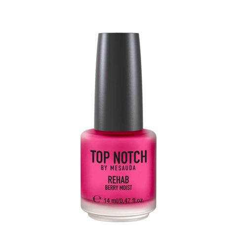 Mesauda Top Notch Rehab Berry Moist 207 14ml - smalto per unghie idratante