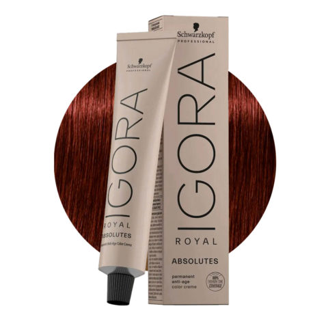 Schwarzkopf Igora Royal Absolutes 5-80 Castano Chiaro Rosso Naturale 60ml - colorazione permanente