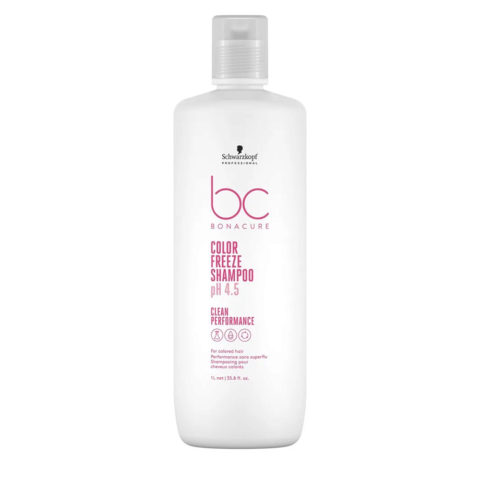 Schwarzkopf BC Bonacure Color Freeze Shampoo pH 4.5 1000ml - shampoo per capelli colorati