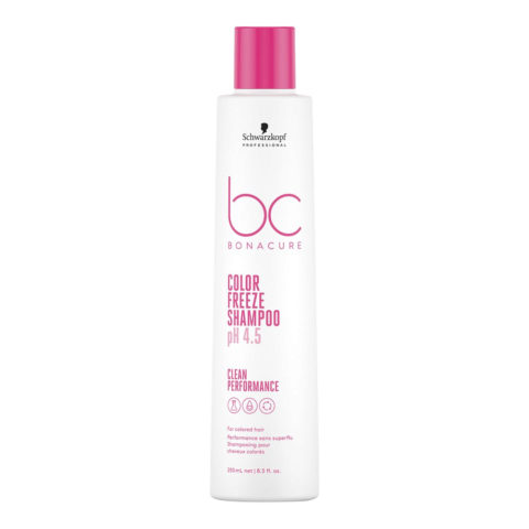 Schwarzkopf BC Bonacure Color Freeze Shampoo pH 4.5 250ml - shampoo per capelli colorati