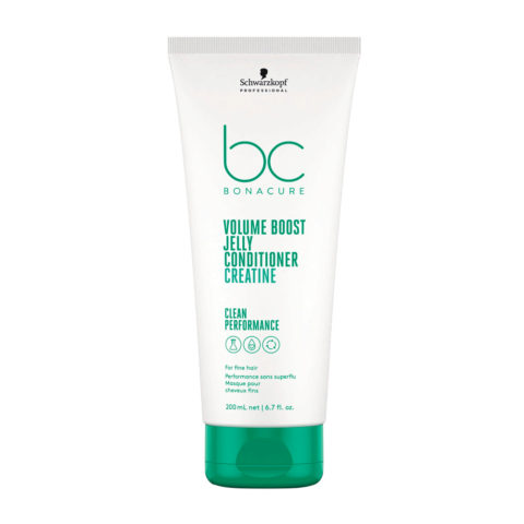 Schwarzkopf BC Bonacure Volume Boost Jelly Conditioner Creatine 200ml - balsamo volumizzante per capelli fini