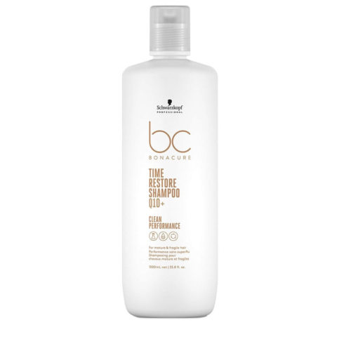 Schwarzkopf BC Bonacure Time Restore Conditioner Q10+ 1000ml - balsamo capelli maturi