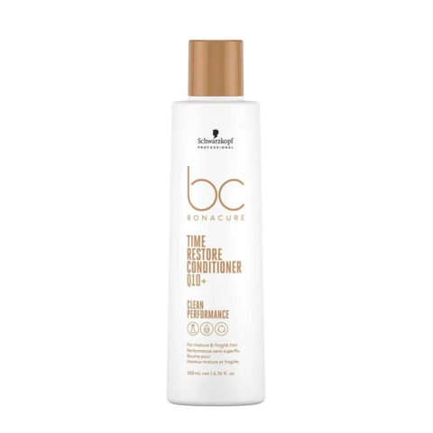 Schwarzkopf BC Bonacure Time Restore Conditioner Q10+ 200ml - balsamo capelli maturi