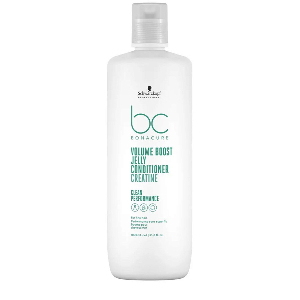 Schwarzkopf BC Bonacure Volume Boost Jelly Conditioner Creatine 1000ml - balsamo volumizzante per capelli fini