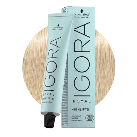 Schwarzkopf Igora Royal Highlifts 12-1 Biondo Superschiarente Cendrè 60ml - colorazione permanente