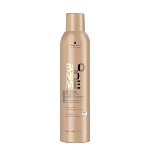 Schwarzkopf Blond Me Wonders Dry Shampoo Foam 300ml - shampoo a secco per capelli biondi