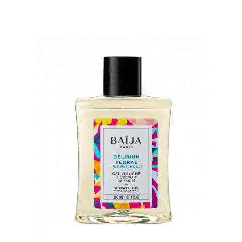 Baija Paris Delirium Floral  Gel Douche Iris Patchouli 300ml - gel doccia