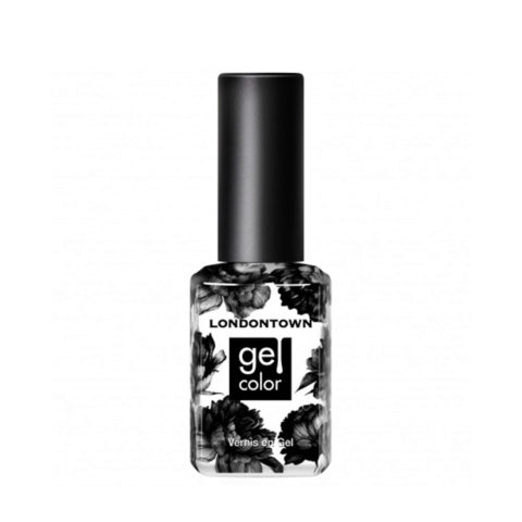 Londontown Gel Color Chim Cher-ee 12ml - smalto semipermanente nero corvino