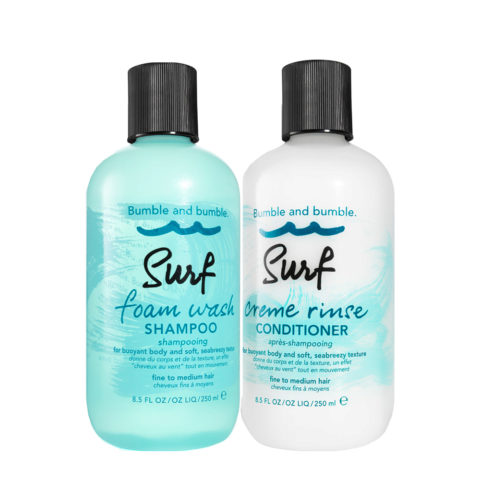 Surf Foam Wash Shampoo 250ml Creme Rinse Conditioner 250ml